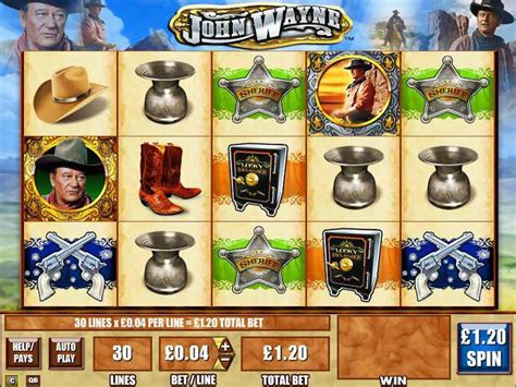 john wayne slot machine game|john wayne vie privée.